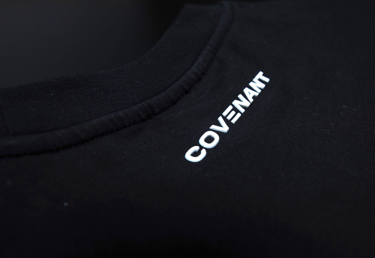 Covenant in ultra durable silicone print.